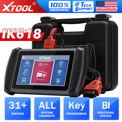 XTOOL IK618 Bi-directional Key Programmer Auto Full Diagnostic OBD2 Scanner