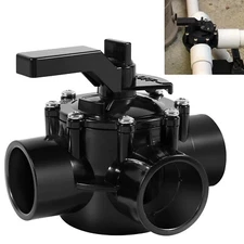 4715 3-Port 1-1/2 to 2-in Positive Seal NeverLube Valve Fits for Most Pool Pumps