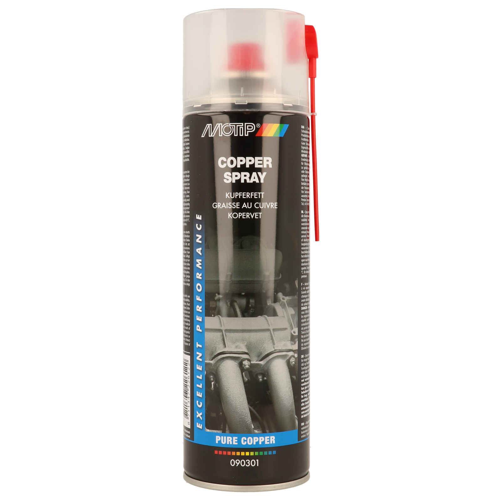 MOTIP® Pro Copper Spray 500ml MOT090301 - Image 3