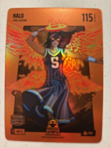 2024 Bo Jackson Battle Arena Angel Reese Halo SP Rookie Orange Fire DBF-51