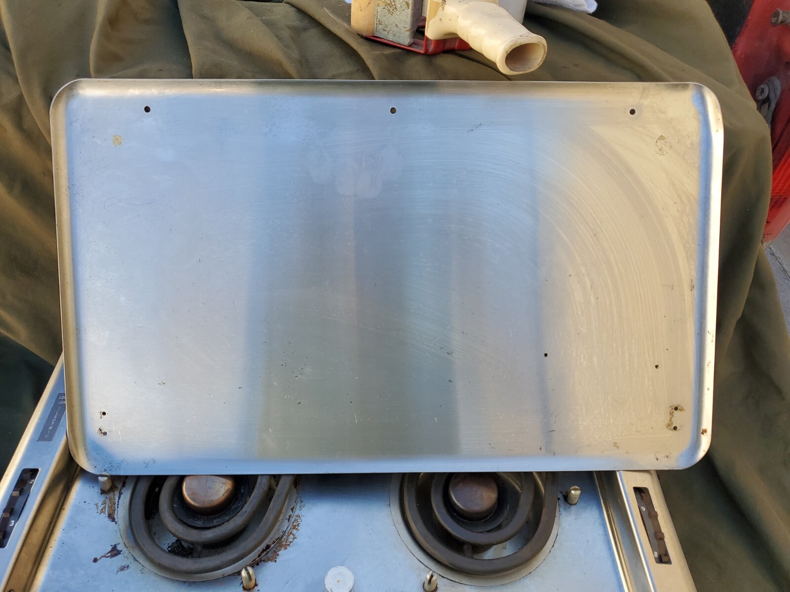 Kenyon Homestrand 406 Alcohol/Electric 2 Burner Stove Boat RV Untested