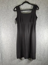 Fashion Bug Dress Women XL Black Squareneck Babydoll Witchy Whimsigoth Y2K VTG