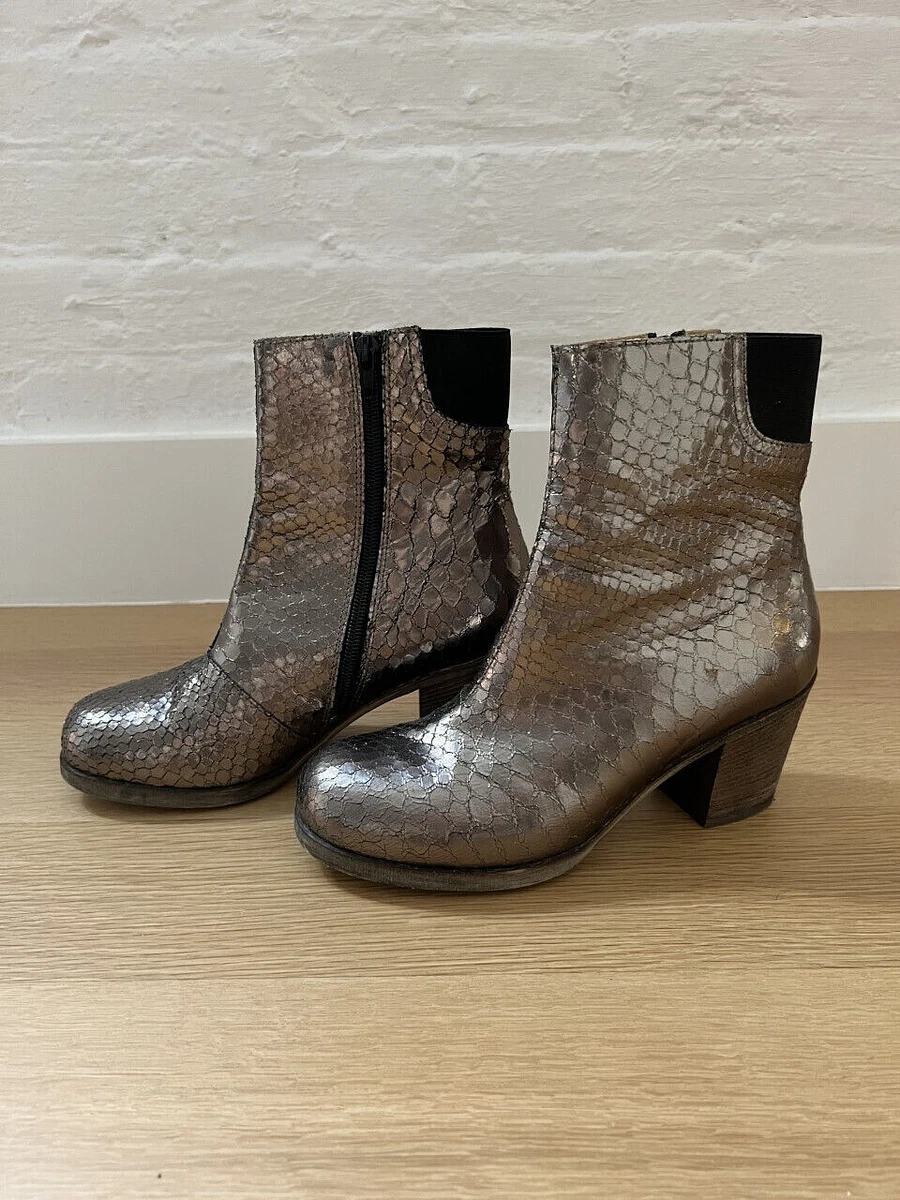 mm6 silver boots