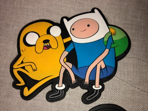 Set 3 Fibbia Cintura Leggendaria Ufficiale Adventure Time Finn & Jack Cartoon Network - Foto 3 di 5