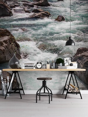 3D Ocean Stones G6403 Wallpaper Wall Murals Removable Self-adhesive Honey