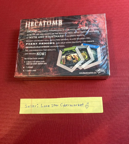 hecatomb booster box Sealed Booster Box Wotc 2005 Hecatomb Base 1 Ccg