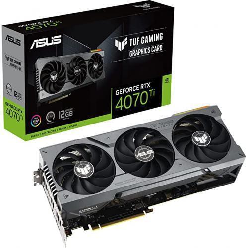 ASUS TUF NVIDIA GeForce RTX 4070 Ti 12GB GDDR6X Gaming Graphics Card