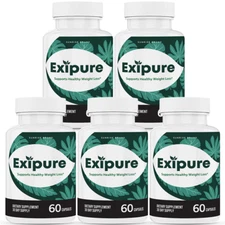Exipure Pills, Max Strength Original Formula, Weight Management - 5 Pack
