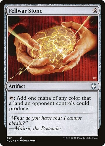 Fellwar Stone MTG Commander: Streets of New Capenna Uncommon NM x1 - Magic Card
