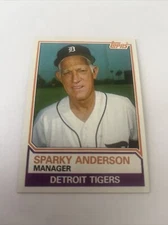 1983 Topps Sparky Anderson #666 Detroit Tigers NM-MINT