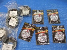 5 Grand General 76588 Red/Clear Light 2.5" Low Pro LED Dual/3Wires + Grommets