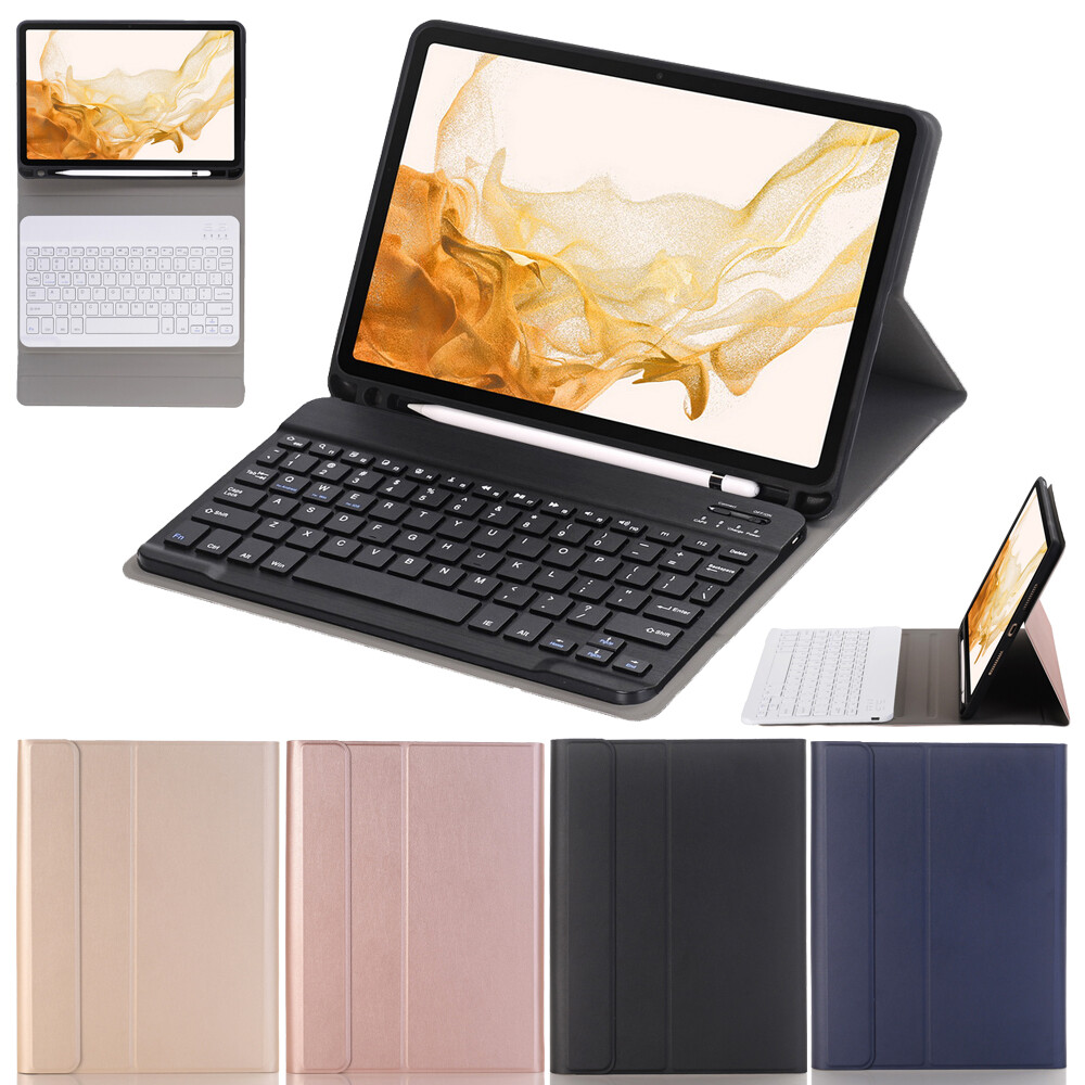 Bluetooth Keyboard Case Cover For Samsung Galaxy Tab S8 SM-X700