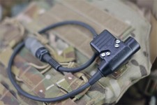 TCA U94 PTT Adapter For PRC152 148 MBITR Radio Connection Line