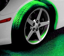 LED IMPERMEABILI VERDI FLESSIBILI SOTTO SCOCCA  AUTO MOTO SCOOTER CAMPER TUNING