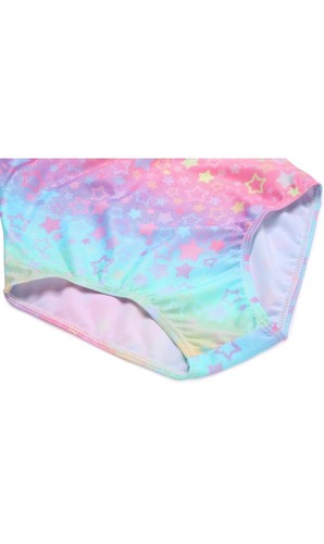 Kids Girls Ruffle Long Sleeve Gymnastics Arshiner Leotard Unitard Ballet Dance - Picture 6 of 6