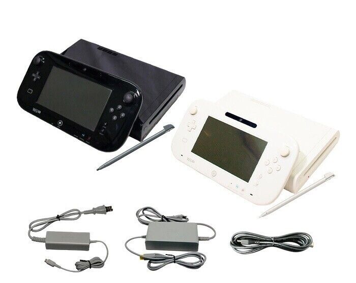 Nintendo Wii U Premium Set Black Working No Box Used From JP Nintendo Wii U Premium Set Black Working No Box Used From JP
