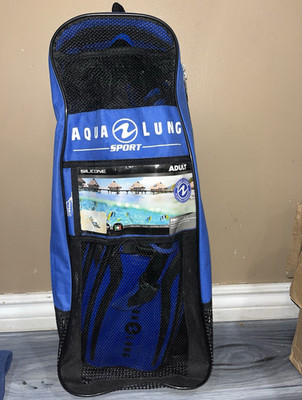 Aqua Lung Sport Adult Mesh Scuba/Snorkel Gear Bag Blue/Black