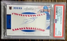 🔥PSA 42020 Panini Absolute Bo Bichette Rookie Material Signatures Pink /75 AUTO