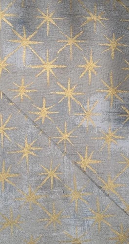 2yd cut x 42" 100% cotton Grunge Seeing Stars Grey 30148  Moda  - product listing photo