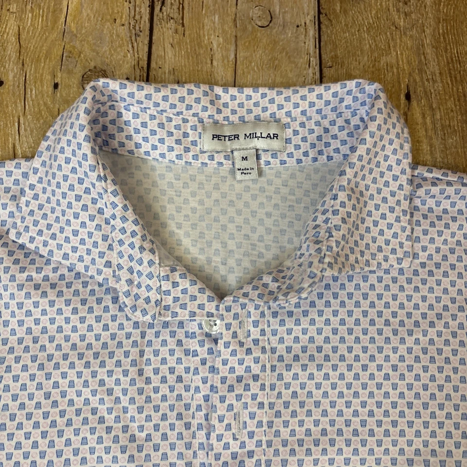 Club de Golf Peter Millar Polo Arnold Palmer Pilot Mill Sip And Slice M Sage Valley Foto 4 de 4