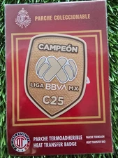 1 Parche Campeon Toluca C25 Toluca Diablos Chorizo Power Champion Patch C25 GOLD