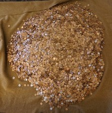 Lot Of 500 Truly Unsearched Us 0.01 Lincoln Wheat Cents 1909-1958 Pennies