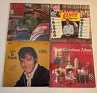 ELVIS PRESLEY LOT OF 4 LPS VINYL 3 NEW/1 USED CHRISTMAS LET'S BE FRIENDS CAMDEN