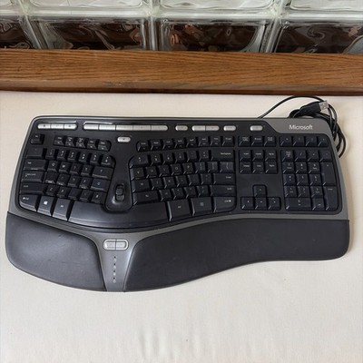 Microsoft Natural Ergonomic Keyboard 4000 V1.0 USB Wired Keyboard 1048