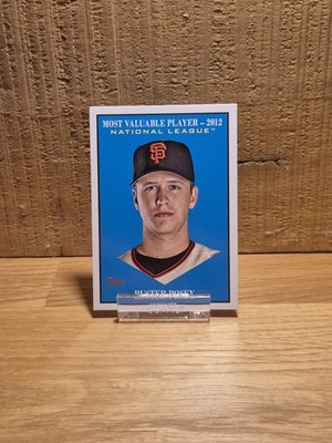 2025 Topps Buster Posey San Francisco Giants #MV-18 Most Valuable Player