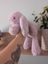Jellycat Smudge Lavender Rabbit Good Preloved Condition