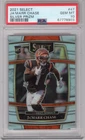 JA'MARR CHASE 2021 PANINI SELECT SILVER PRIZM ROOKIE RC #47 PSA 10 GEM MINT