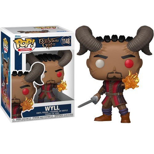 Funko Unisex Marron Figurina Baldurs Gate Wyll - Immagine 2