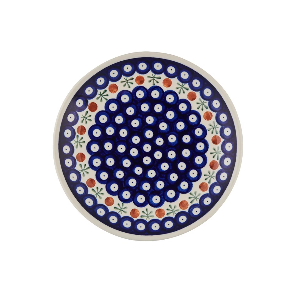 4er-Set Handgefertigte Keramik Frühstücksteller – Bunzlauer Keramik | Bauernhaus - Bild 2 von 4