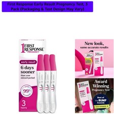Discreet 3-Pack Early Result Pregnancy - Fast Sensitive Detection