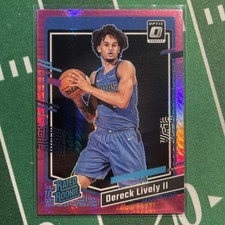Dereck Lively II 2023-24 Panini Donruss Optic Pink Hyper Prizm #245 RC