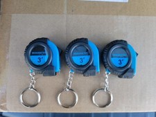 Set Of 3, 3ft Measuring Tape Lightweight Keyc...
