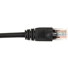Black Box Cat6 Value Line Patch Cable, Stranded, Black, 4-ft. 1.2-m - Category