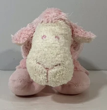 Commonwealth Pink and Cream Sheep Lamb 2002 Plush Stuffed Animal