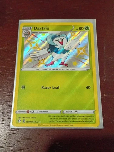 Dartrix SV002/SV122 Shining Fates: Shiny Vault Holo
