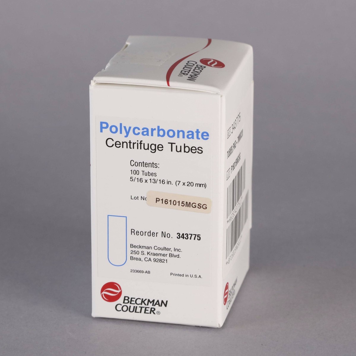 w#bdq♡ Beckman Coulter Thick Wall Polycarbonate Tubes #343775 | eBay UK