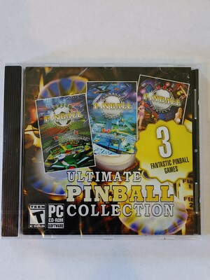 ULTIMATE PINBALL COLLECTION (PC CD-ROM) Game 3 Fantastic Pinball Games *NEW*