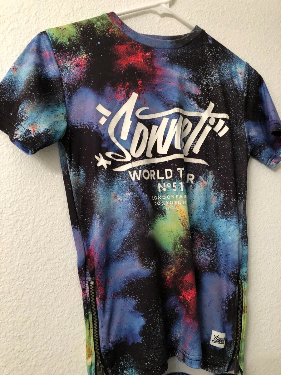 Boys Sonneti World Tour51 T Shirt Age 10 12years