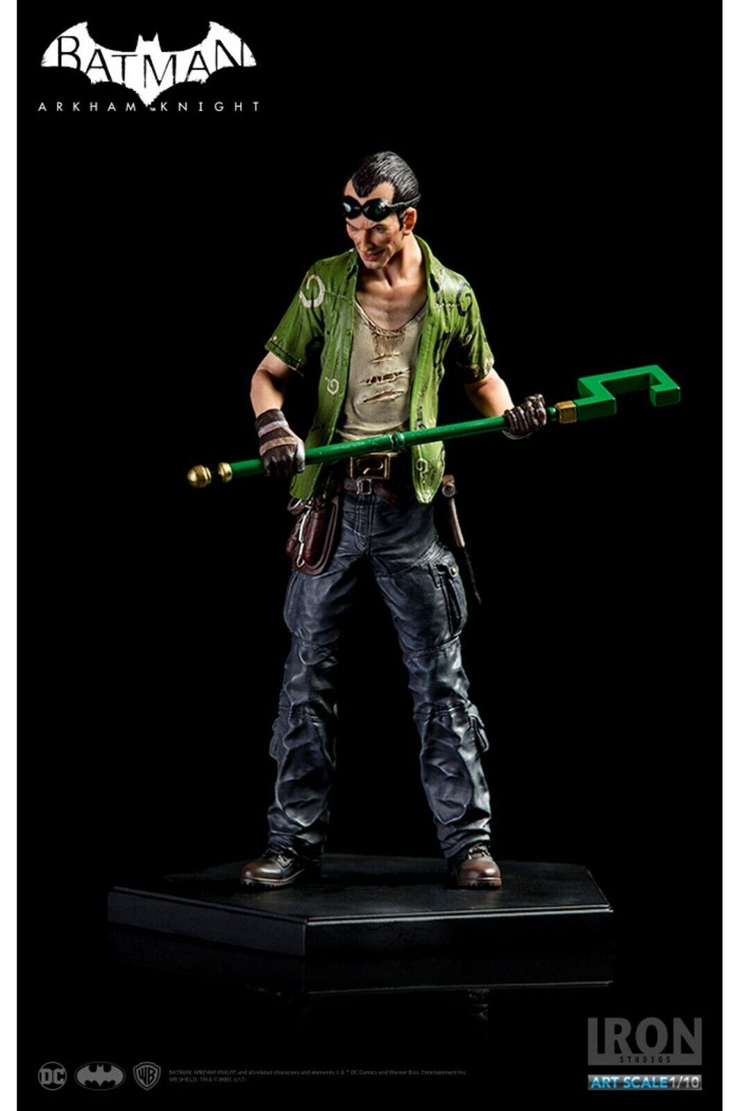 THE RIDDLER ART SCALE 1/10 BATMAN ARKHAM KNIGHT SERIES IRON STUDIOS | eBay