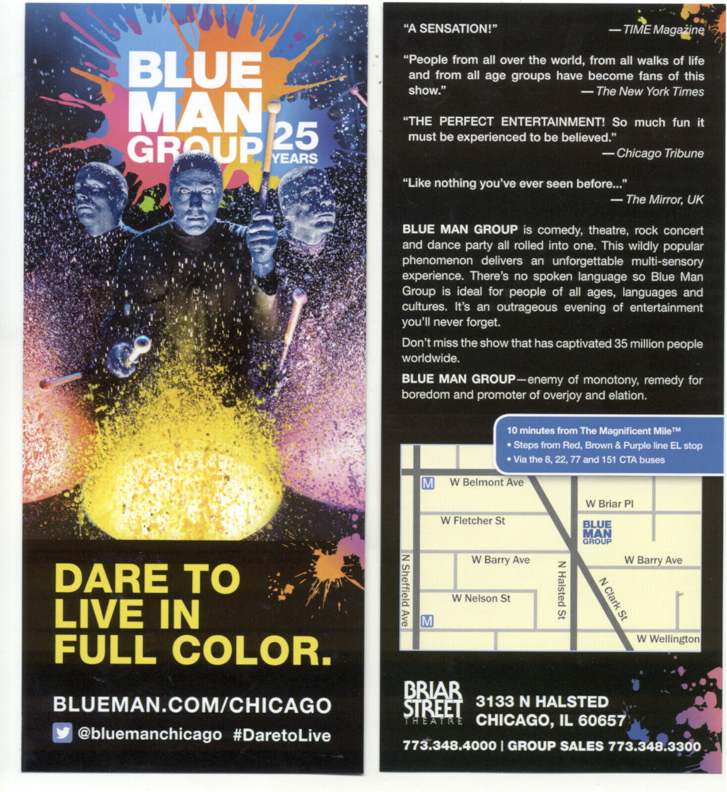 Buy Blue Man Group Chicago Tickets, See Available Show Times