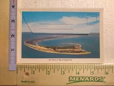 Postcard Folder Air View of Tip of Cape Cod, Provincetown, Massachusetts