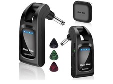 Drahtloses Gitarrensystem New Bee 2.4GHz Kabelloses Gitarrensystem mit 6 Kan&auml;len