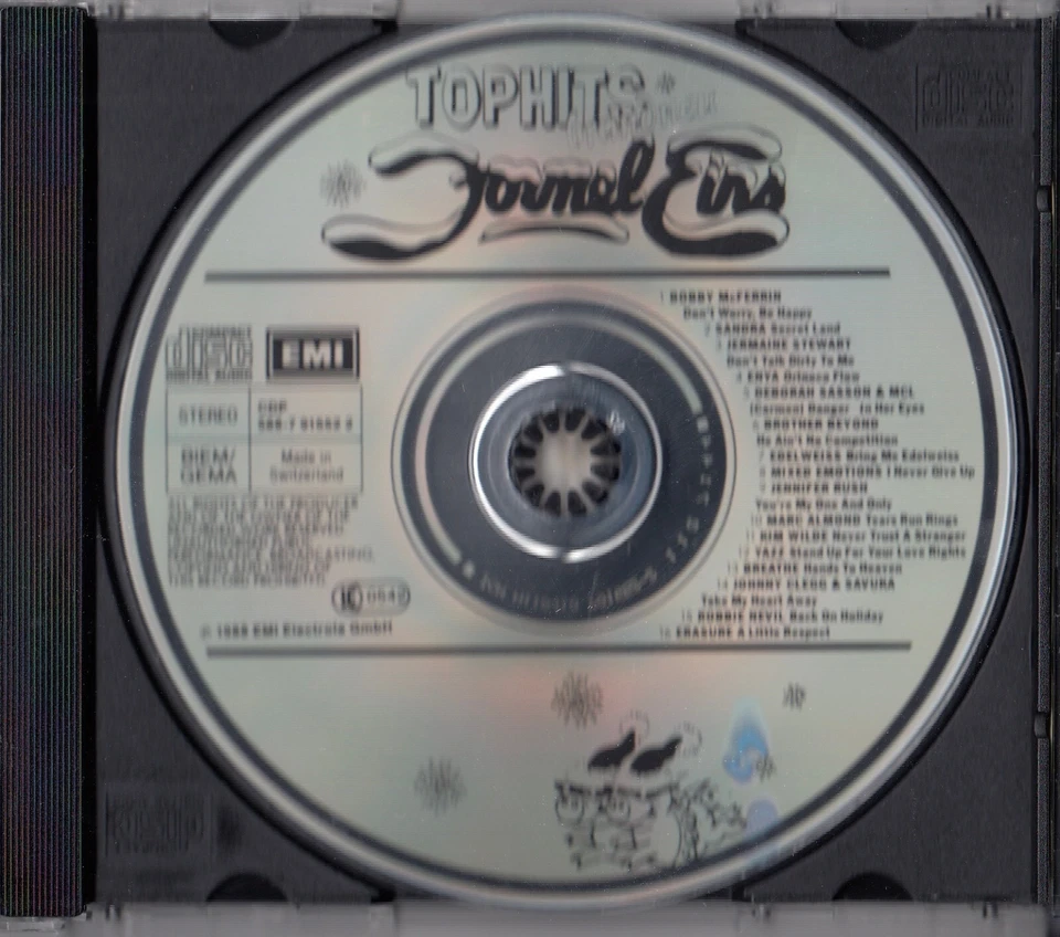Formel Eins Tophits Brandneu:SANDRA,YAZZ,ENYA,KIM WILDE,ERASURE,EDELWEISS,ALMOND - Bild 4 von 4