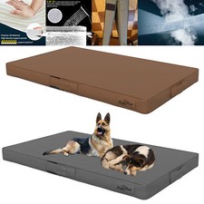 Heavy Duty Dog Bed Washable Sofa Pet Thick Removable Cushion L XL Jumbo Pad Mat