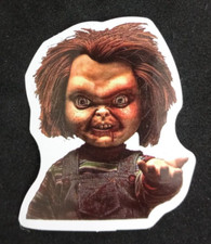 Child's Play Chucky Horror Movie Sticker 2.25"x1.75" AE