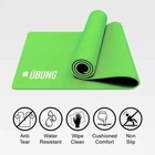 UBUNG Yoga Mat Non Slip with Carry Strap 10mm Thick Pilates Yoga Green